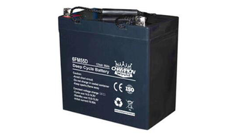 What is the working principle of a deep cycle battery?