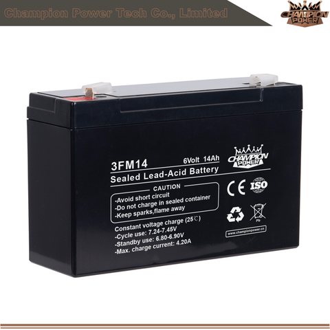 3FM14 6V14Ah AGM Battery