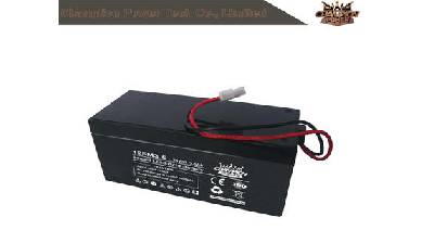 What is the development history of the AGM VRLA battery?