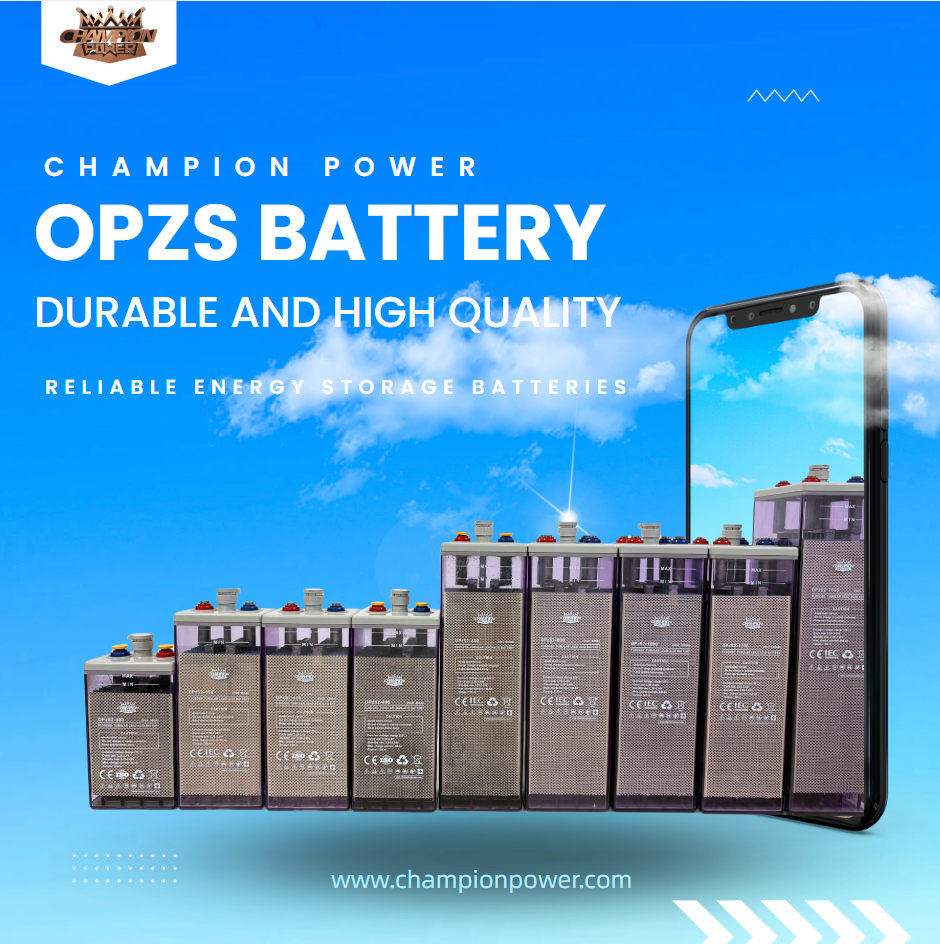Champion Power OPzS Battery – Built for Reliable Energy Storage!