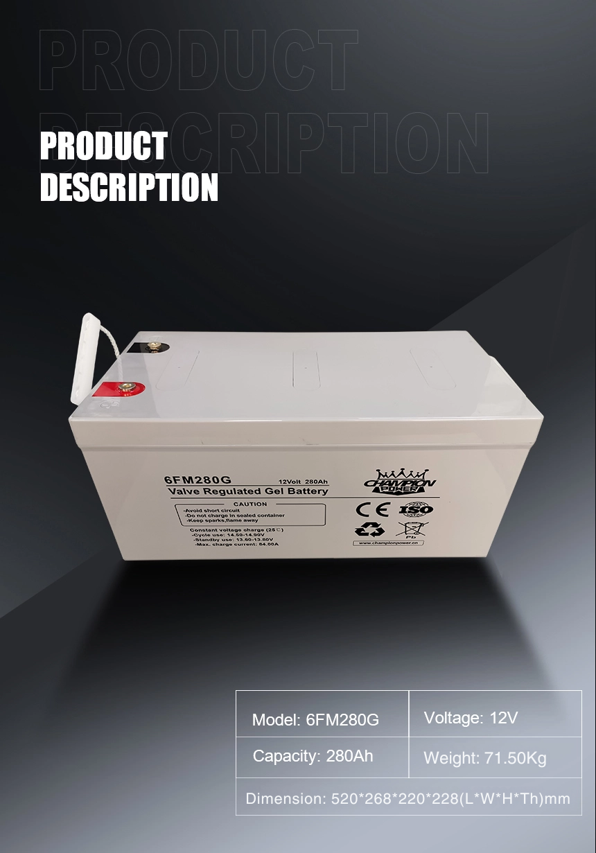 12V280Ah Gel Battery