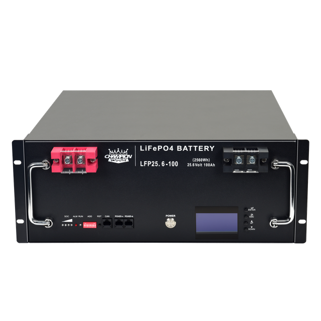 LFP25.6-100 25.6V100Ah Rack-mounted Battery