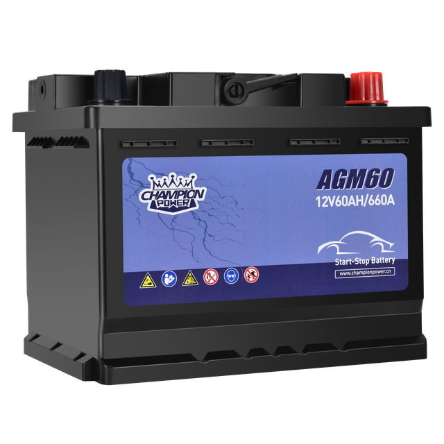 AGM60 12V60Ah Start-Stop Battery