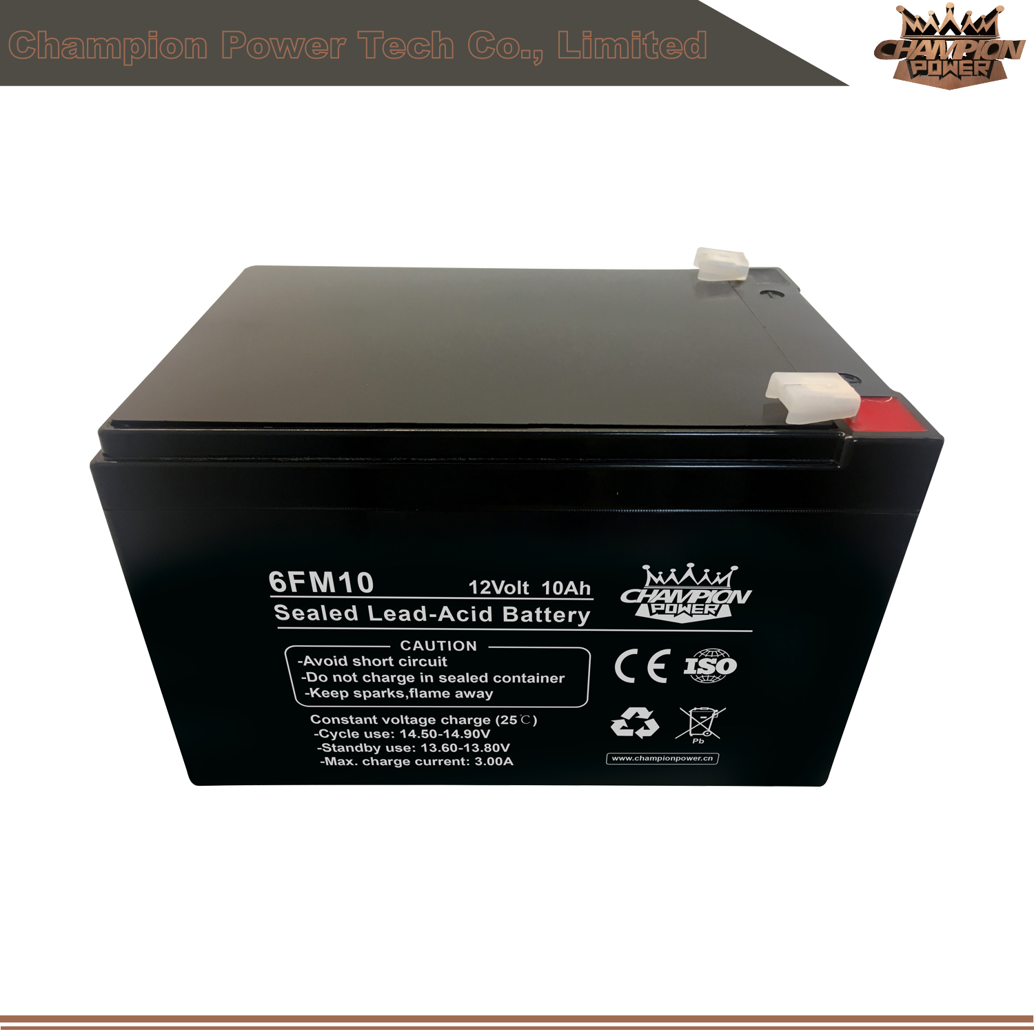 12V10Ah VRLA Battery for Elevator Emergency Power Supply