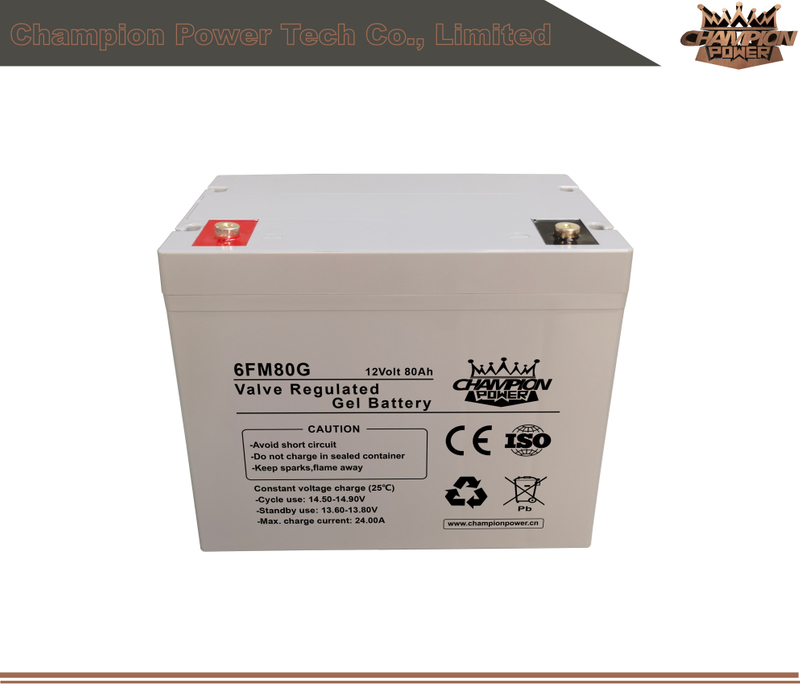 6FM80G 12V80Ah Gel Battery