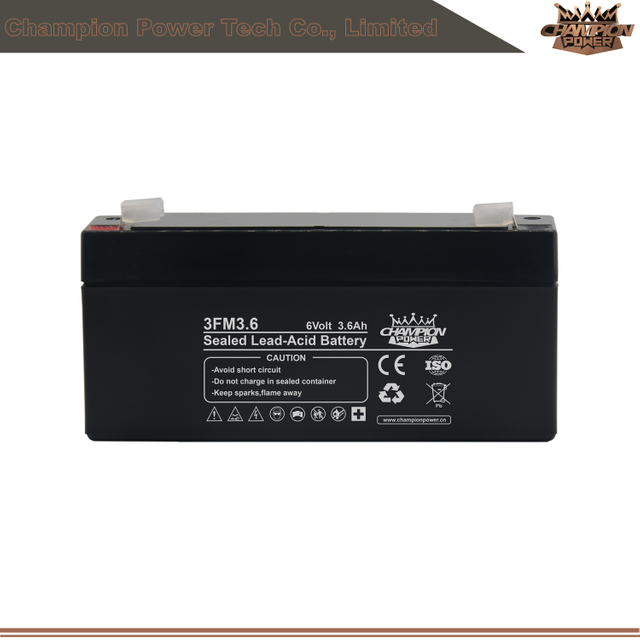 3FM3.6 6V3.6Ah AGM Battery