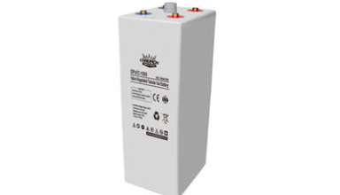 What is the naming principle of the OPzV battery?