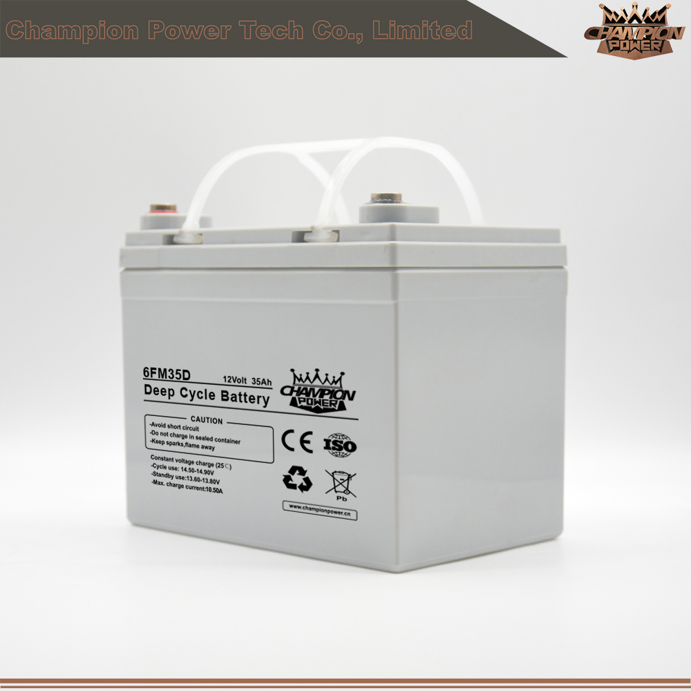12V35AH Deep Cycle Battery for Solar energy storage system