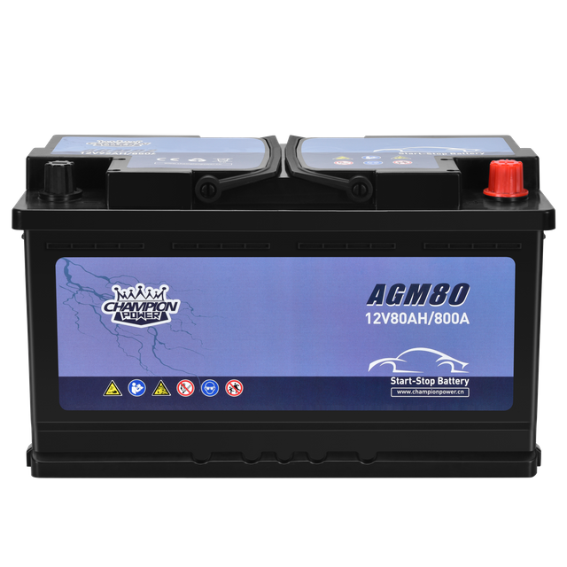 AGM80 12V80Ah Start-Stop Battery