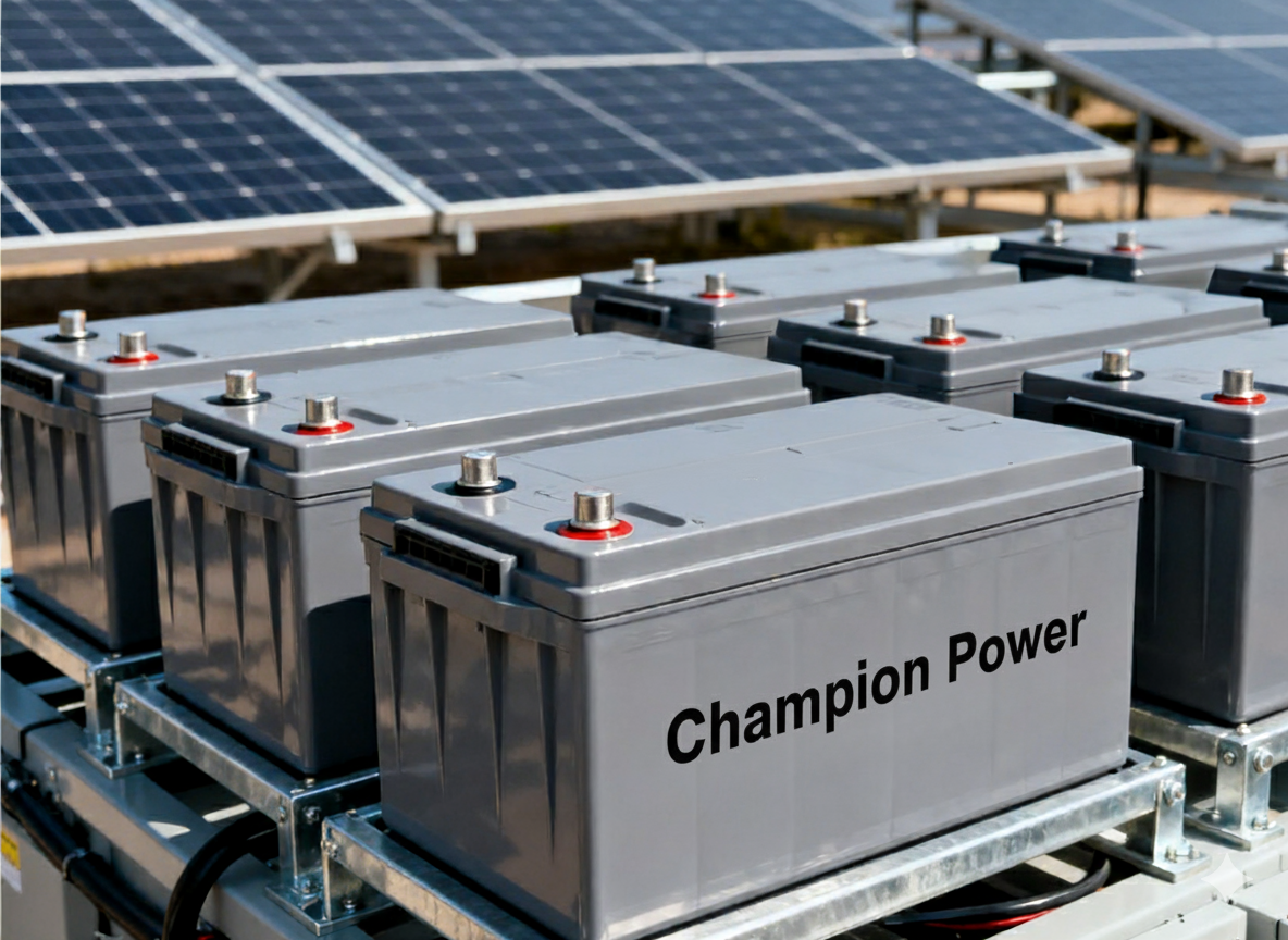 Solar Batteries Mexico | Deep Cycle, Gel & 200Ah | Champion Power