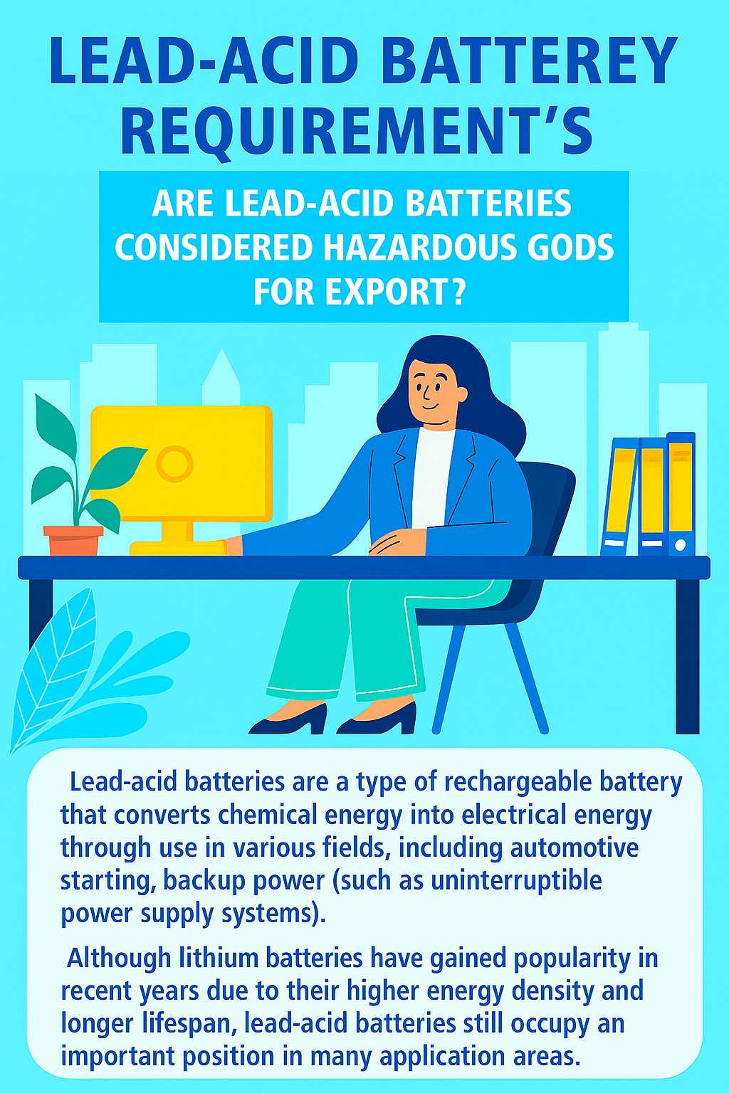 ​Are Lead-Acid Batteries Considered Hazardous for Export?